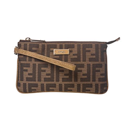 fendi wristlet wallet